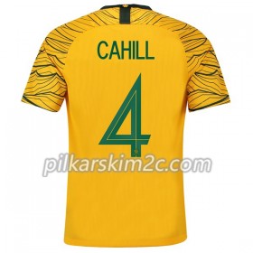 Koszulka Australia Cahill 4 Główna Mistrzostwa Świata 2018 - Koszulki Piłkarskie